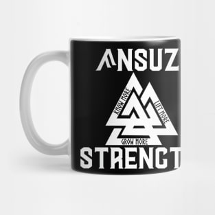 AS Valknut White Mug